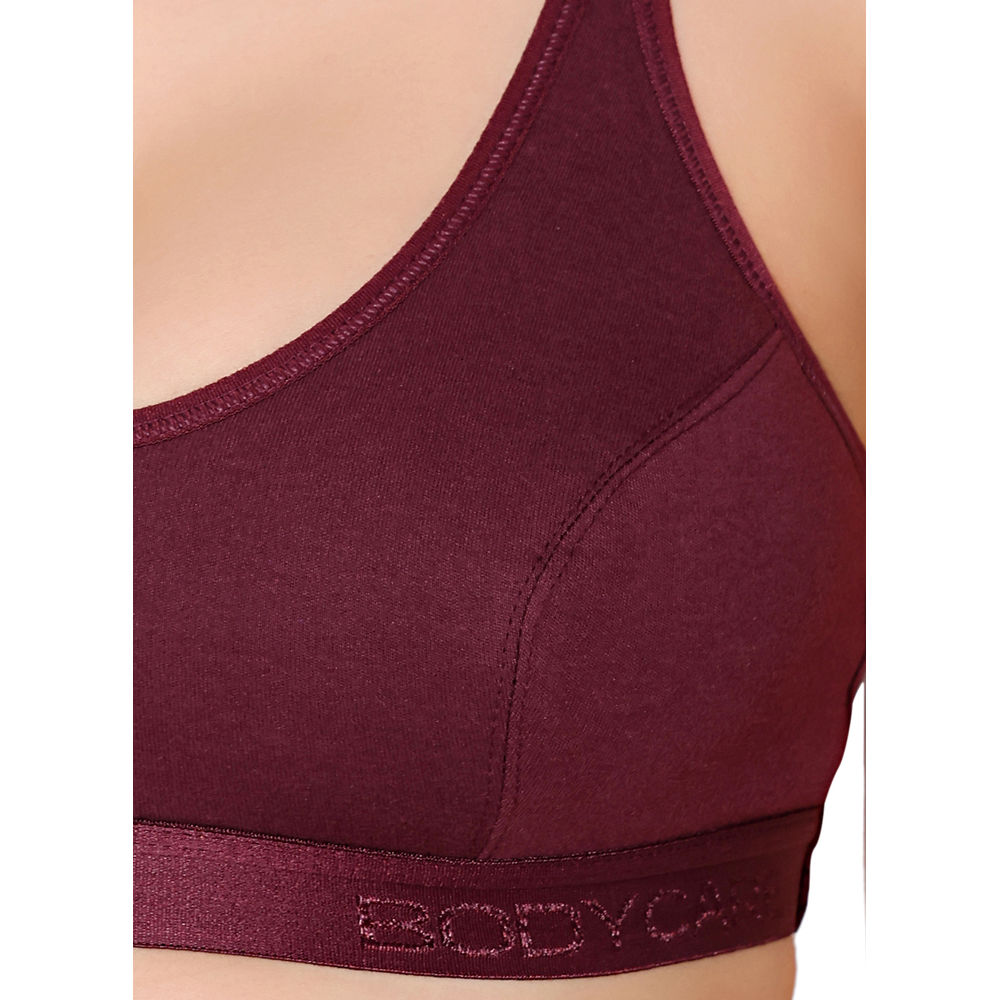 Berry Pink Bear Essentials Sports bra