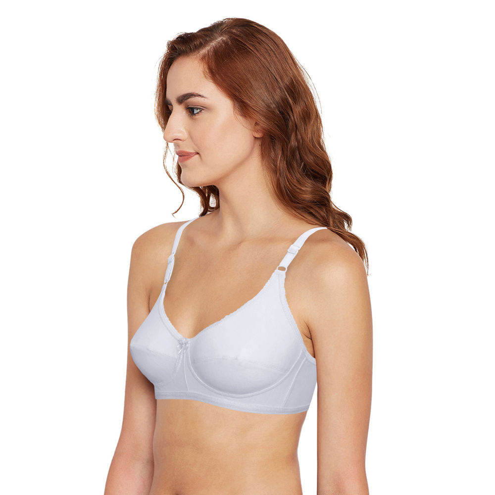 BODYCARE Full CoverageNon Padded Bra-6817-White in Satara at best