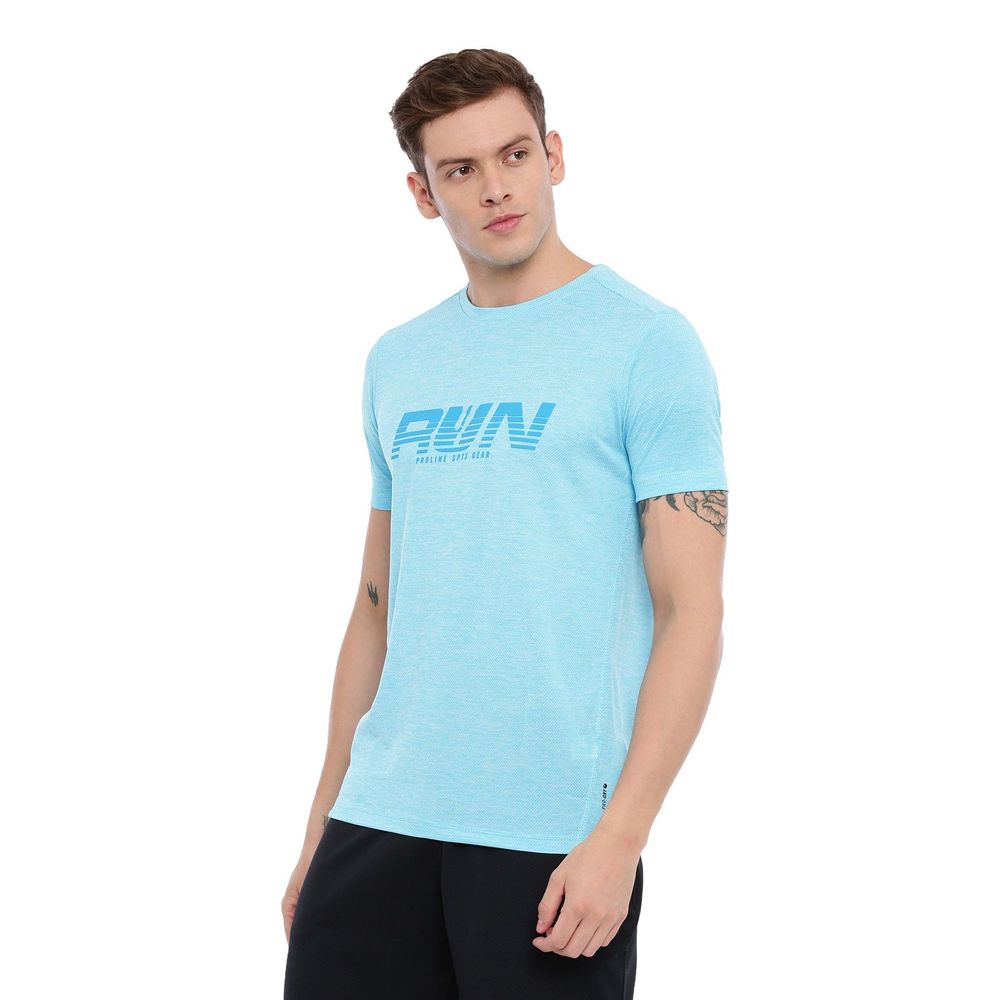 Download Proline Active Wear Men Light Blue Comfort Fit Textured ...