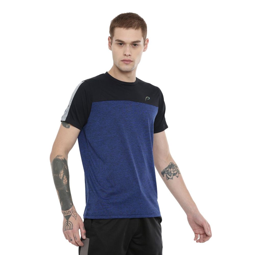 Download Proline Dark Blue Space Dyed Round Neck Short ...