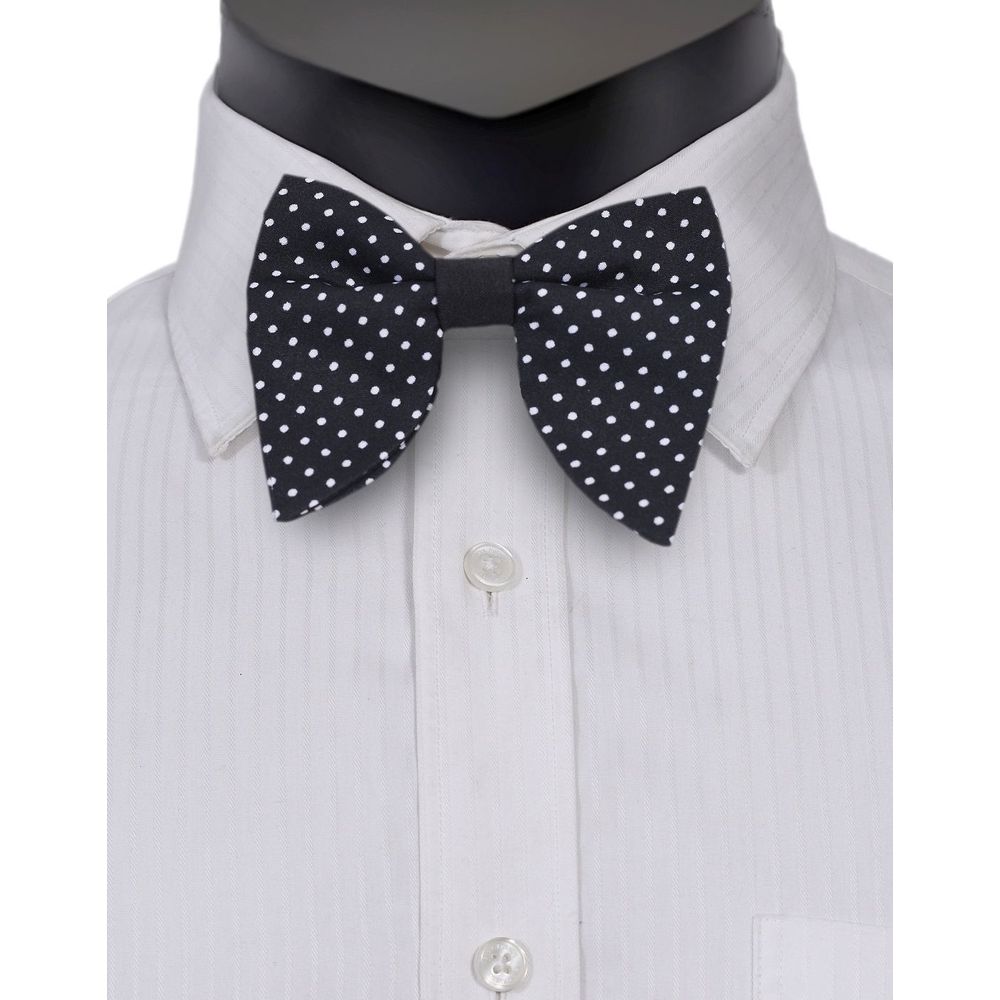 White Tuxedo with black Bow Tie Monogram Classic Round Sticker