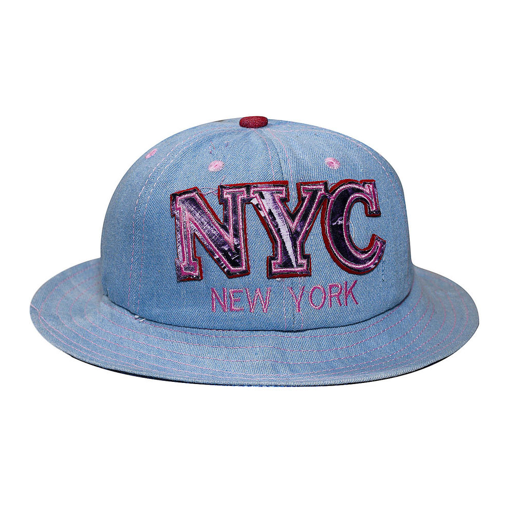 Blue Denim Baseball Cap|258378512