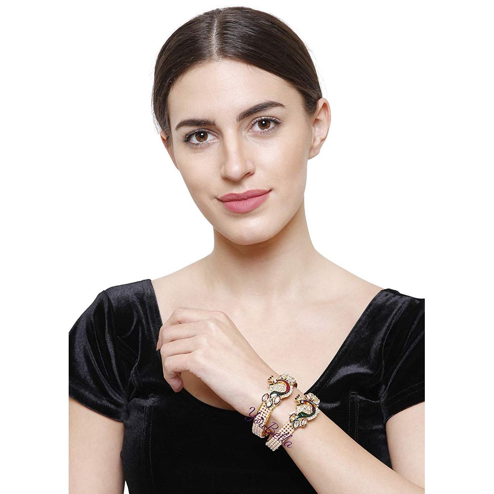 Women Richbro Analog Golden Dial Gold Plated Bracelet Chain Watch  RWF8056QUEENGD