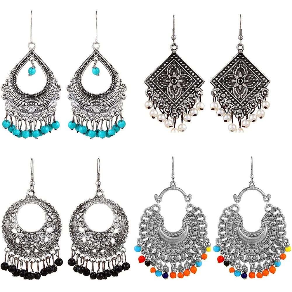 Earrings for Women Jewellery Kashmiri Jhumka earrings for Girls and Women –  Length 5 cm – Finebuy