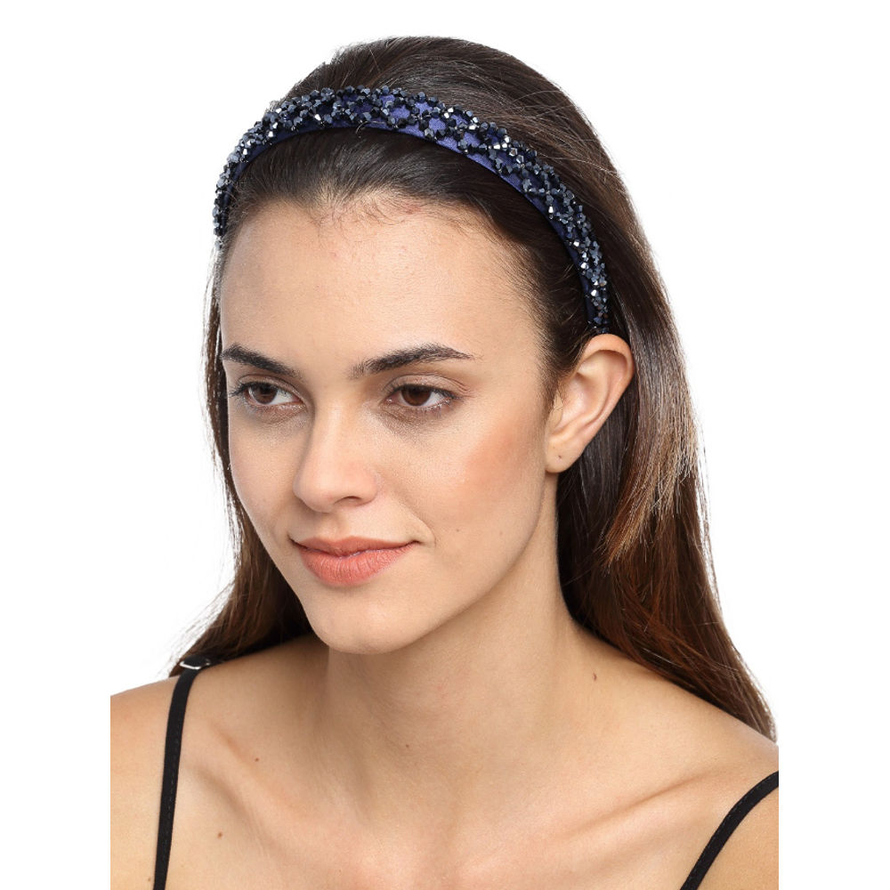 Buy Hair Drama Co Pearl And Polki Embellished Headband Online  Aza  Fashions