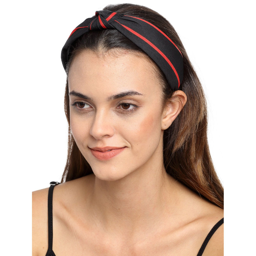 Buy YouBella Red & White Polka Dotted Hairband - Hair Accessory for Women  13875874