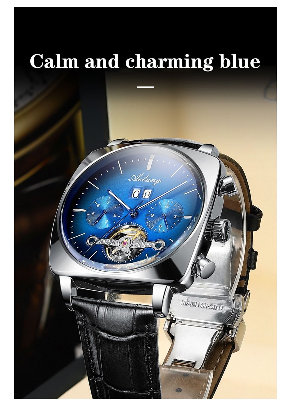 ailang 2606 men's automatic mechanical sport| Alibaba.com