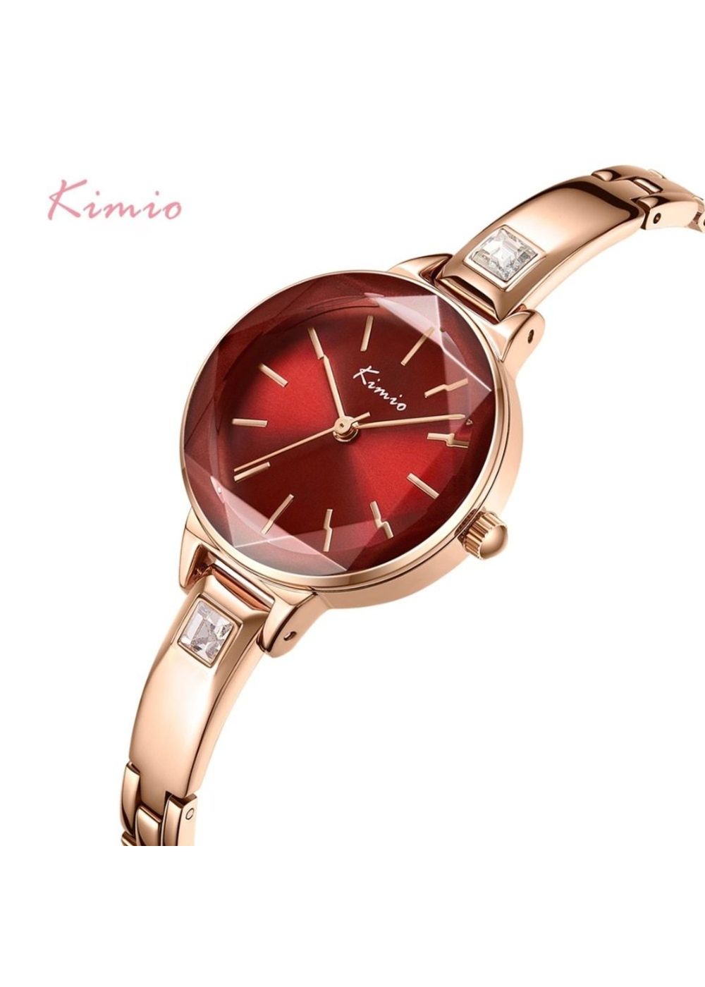 KIMIO Women Watch Dress Wristwatch Fashion Simple LOVE Strap Exquisite  Small Dial Diamond Adorn Pointer Scale Ladies Clock Gifts - AliExpress