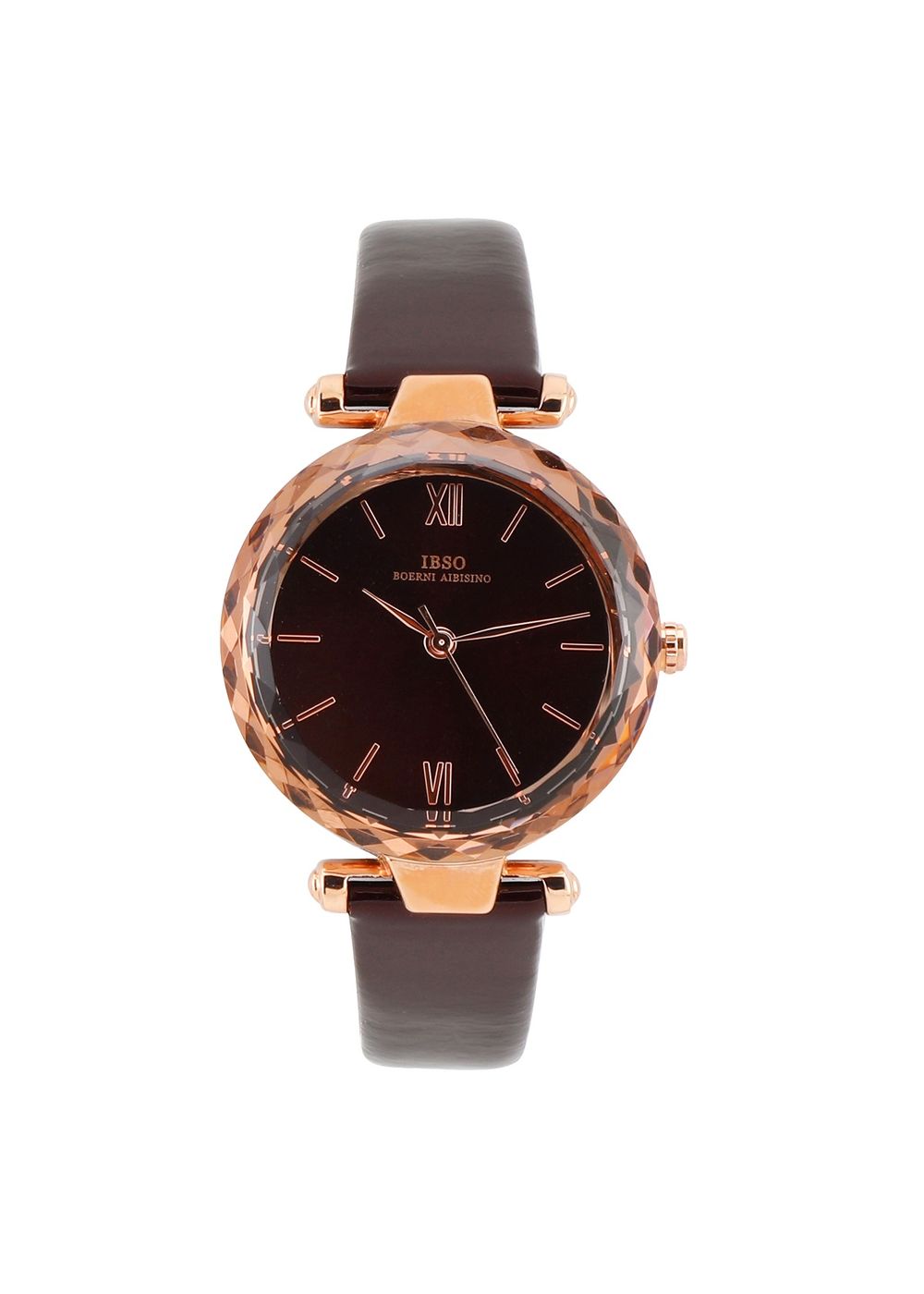 IBSO Men Watches 7MM Ultra-Thin Rectangle Dial Watch Classic Quartz  Wristwatch (Black)