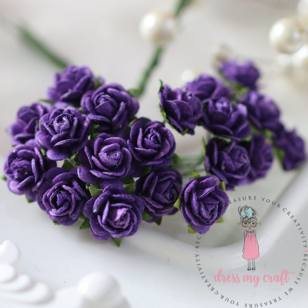 Micro Mini Roses - Purple | Mmm717 | Crafters Corner