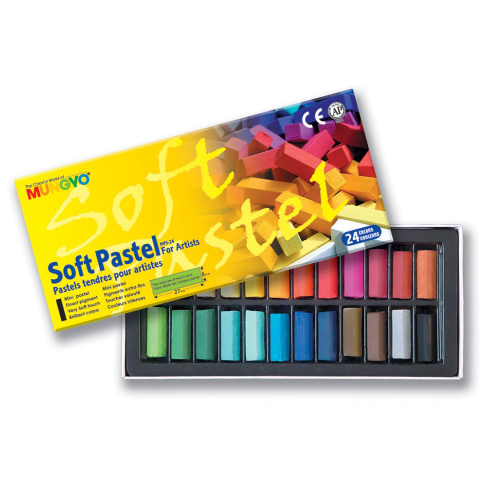 Soft Pastel - 24 Assorted Colors | Mungyo6046 | Mungyo