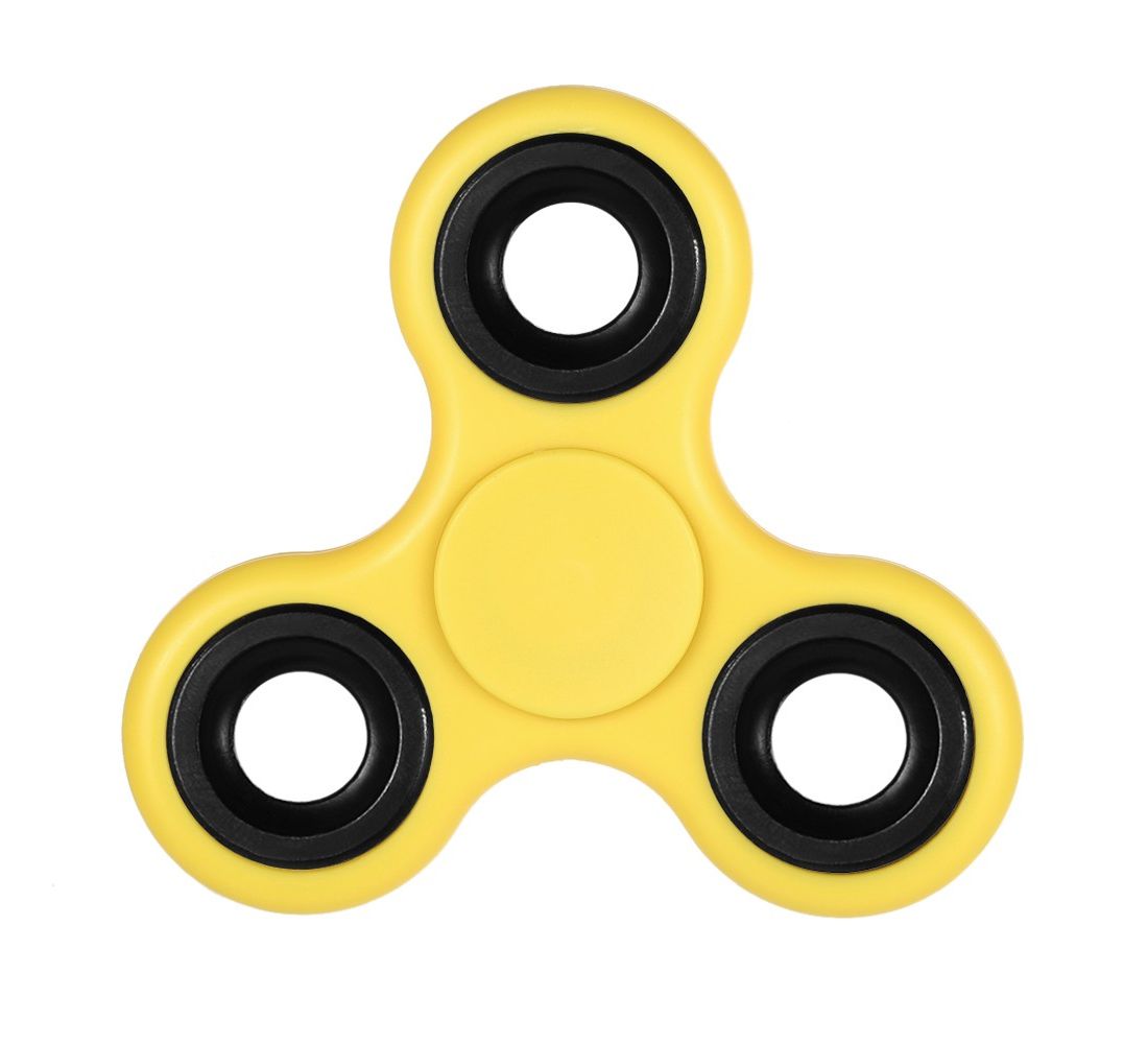 fidget spinner yellow