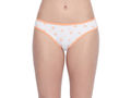 Pack of 3 High-Cut Bikini Style Cotton Printed Briefs in Assorted colors-11000