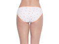 Pack of 3 High-Cut Bikini Style Cotton Printed Briefs in Assorted colors-11000