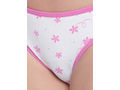 Pack of 3 High-Cut Bikini Style Cotton Printed Briefs in Assorted colors-11000