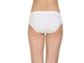 Pack of 3 Printed Cotton Briefs in White color-14004