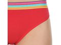 Pack of 3 High-Cut Bikini Style Cotton Printed Briefs in Assorted colors-1403