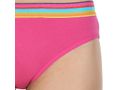 Pack of 3 High-Cut Bikini Style Cotton Printed Briefs in Assorted colors-1403