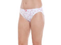 BODYCARE Pack of 3 100% Cotton Printed High Cut Panty-1420