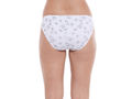 BODYCARE Pack of 3 100% Cotton Printed High Cut Panty-1420