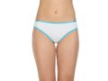 Pack of 3 High-Cut Bikini Style Cotton Printed Briefs in Assorted colors-1438