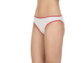 Pack of 3 High-Cut Bikini Style Cotton Printed Briefs in Assorted colors-1438