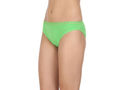 Pack of 3 Bikini Style Cotton Briefs in Assorted colors with Lacy waist Band-1473C