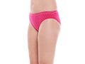 Pack of 3 High-Cut Bikini Style Cotton Printed Briefs in Assorted colors-1494