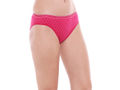 Pack of 3 High-Cut Bikini Style Cotton Printed Briefs in Assorted colors-1494