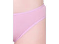 Bodycare Womens Cotton Spandex Assorted Solid Bikini Briefs-Pack of 3 (E-1498-3Pcs)
