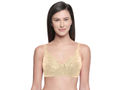 Bodycare Lace Bra - Non-Padded, Wirefree & Full Coverage-1501Skin