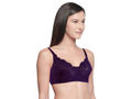 Bodycare Lace Bra - Non-Padded, Wirefree & Full Coverage-1501WI