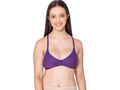 Bodycare polycotton wirefree convertible straps comfortable non padded bra-1531D.PU