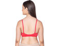 Bodycare polycotton wirefree adjustable straps designer net cup non padded bra-1535CO