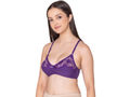 Bodycare polycotton wirefree adjustable straps designer net cup non padded bra-1535D.PU