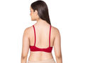 Bodycare polycotton wirefree adjustable straps designer net cup non padded bra-1535MH