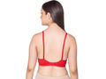 Bodycare polycotton wirefree adjustable straps designer net cup non padded bra-1535RE