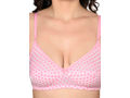 Bodycare Seamed, Non Padded Bra-1560-Pink