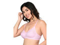 Bodycare Seamed, Non Padded Bra-1560-Purple