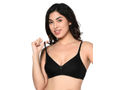 Bodycare Seamed, Non Padded Bra-1567-Black