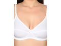 Bodycare Seamed, Non Padded Bra-1567-White