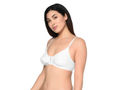 Bodycare Non Padded, Front open Bra-1568-White