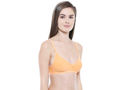 Perfect Coverage Bra-1575-ORG with free transparent strap