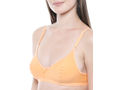 Perfect Coverage Bra-1575-ORG with free transparent strap