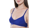 Perfect Coverage Bra-1575-RBL with free transparent strap