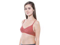 Perfect Coverage Bra-1575-A.Rose with free transparent strap