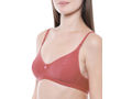 Perfect Coverage Bra-1575-A.Rose with free transparent strap