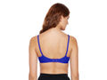 Perfect Coverage Bra-1575-Navy with free transparent strap