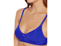 Perfect Coverage Bra-1575-Navy with free transparent strap