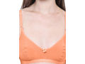 Perfect Coverage Bra-1575Peach with free transparent strap